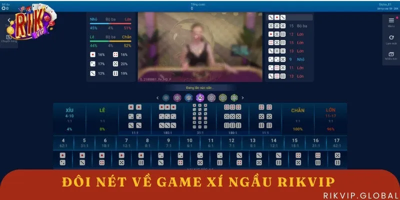 Khám phá trò chơi xí ngầu Rikvip đỉnh cao